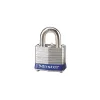 Master Lock Series 3 Laminated Steel Safety Padlocks, Blue, 1-9/16" Body Width, 6 Pack (3BLU)