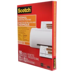 Scotch Thermal Laminating Pouches - Letter - 5 Mil - 100 Pack 5 Scotch Thermal Laminating Pouches - Letter - 5 Mil - 100 Pack -Professional Office Supply Store 02737ee1fb233889495cf26fe75c2aff603998a9 square2995934 3