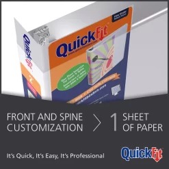 Davis Group QuickFit View Binder - 5/8" - 3-Ring - D-Ring - Letter Size - Black 5 Davis Group QuickFit View Binder - 5/8" - 3-Ring - D-Ring - Letter Size - Black -Professional Office Supply Store 0347707906d35f66582f3bfa21d090868c72303c square975257 3
