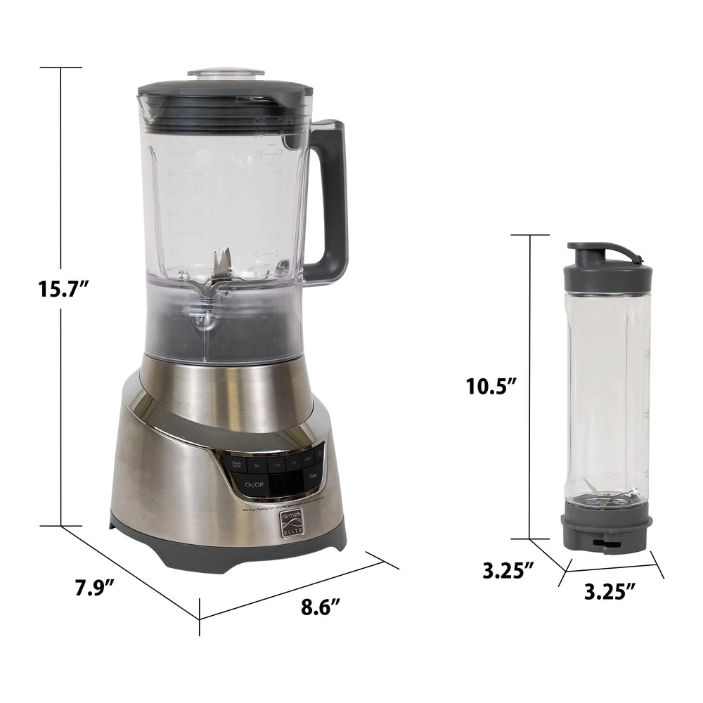 Kenmore Elite 5-Speed Countertop Blender Plus Travel Cup 6 Kenmore Elite 5-Speed Countertop Blender Plus Travel Cup - Image 6