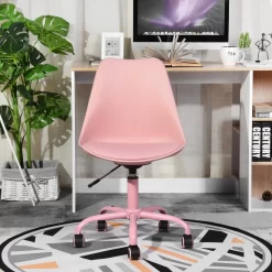 FurnitureR Blokhus Plastic/PU Task Chair - Pink -Professional Office Supply Store 05b1a1ed400b76e778ed0d84f9401fd80a7b5851 square3016878 6