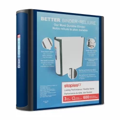 Staples Better Binder - 3" - Blue
