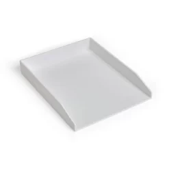 TRU RED Front Load Stackable Plastic Letter Tray - White -Professional Office Supply Store 0a75b4e98ebf86b316fe7fb9ccfe003f37786971 square2942611 3