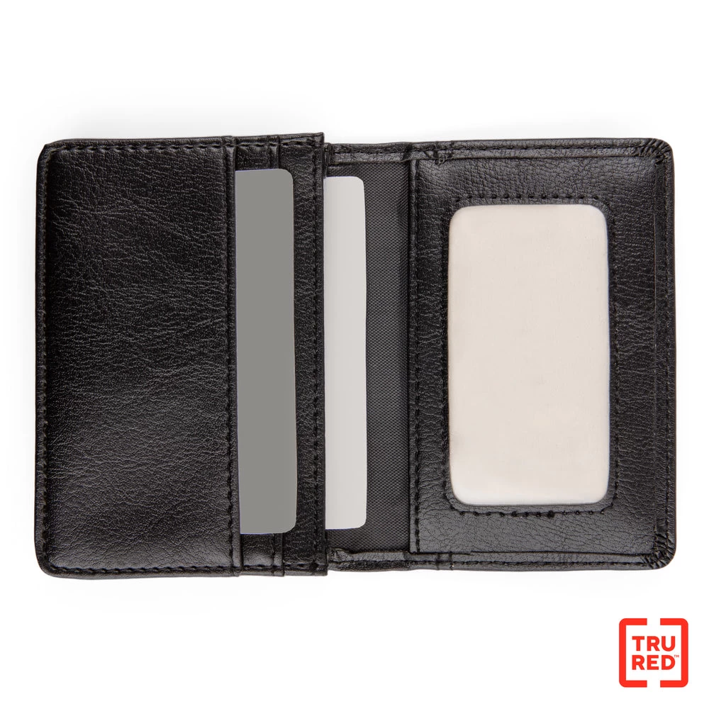 Bugatti Synthetic Leather Business Card Case - Black 3 Bugatti Synthetic Leather Business Card Case - Black - Image 3