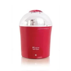 Euro Cuisine YM460 Yogurt & Greek Yogurt Maker + 2QT Glass Jar, Thermometer & Cotton Strainer, Green