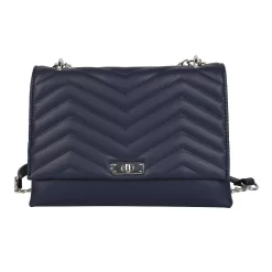 Karla Hanson Sabrina Crossbody Clutch Bag With RFID Protection, Navy