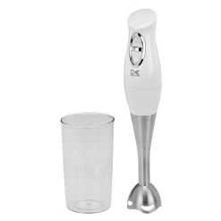 Kalorik Stainless Steel Stick Mixer + Mixing Cup, White
