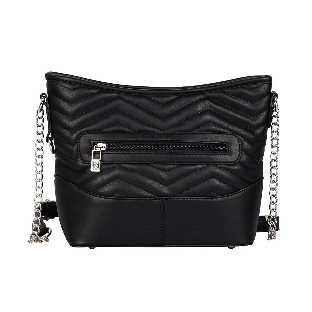 Karla Hanson Sabrina Crossbody Bag With RFID Protection, Black 3 Karla Hanson Sabrina Crossbody Bag With RFID Protection, Black - Image 3