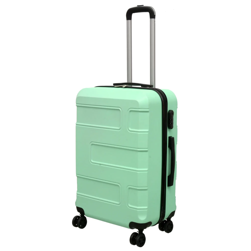 Nicci 3-Piece Luggage Set - Deco Collection - Mint 3 Nicci 3-Piece Luggage Set - Deco Collection - Mint - Image 3