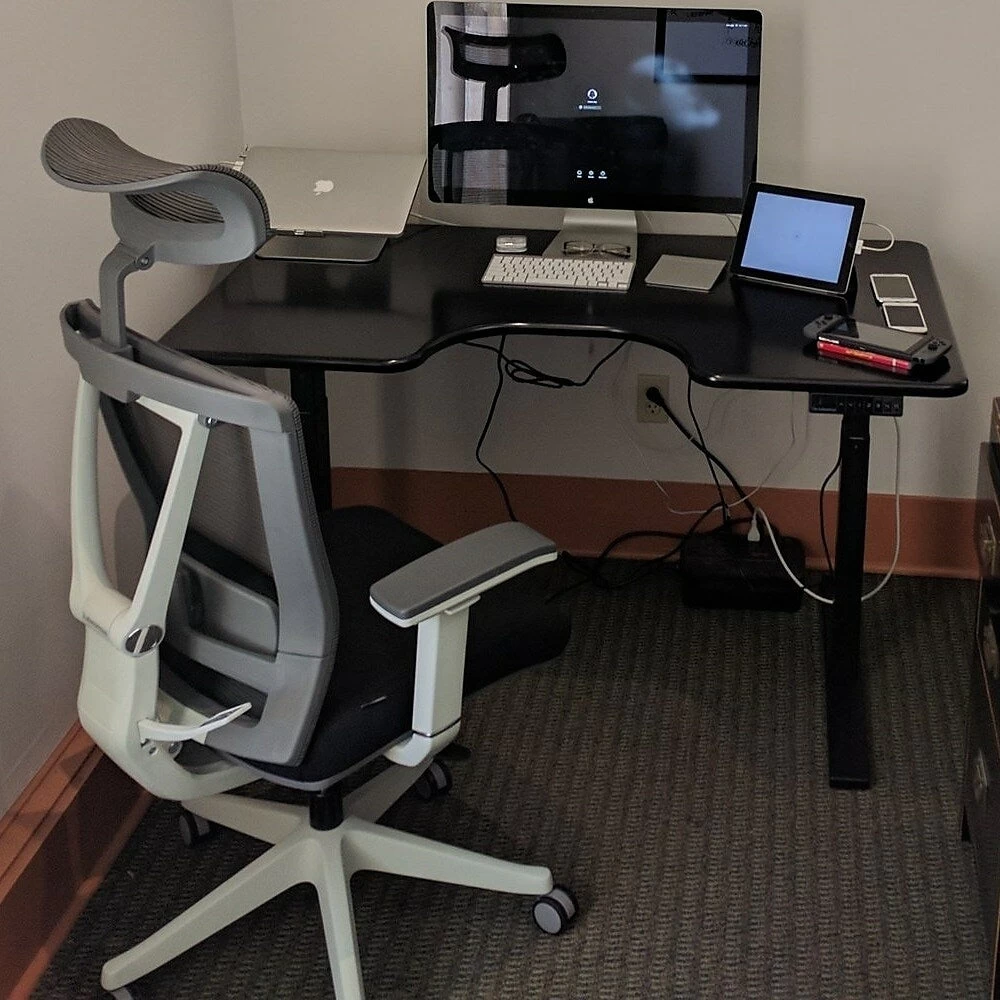 Autonomous ErgoChair Premium Ergonomic Office Chair, White (A75) 5 Autonomous ErgoChair Premium Ergonomic Office Chair, White (A75) - Image 5