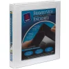 Avery Framed-View One Touch Presentation Binder, 1", White