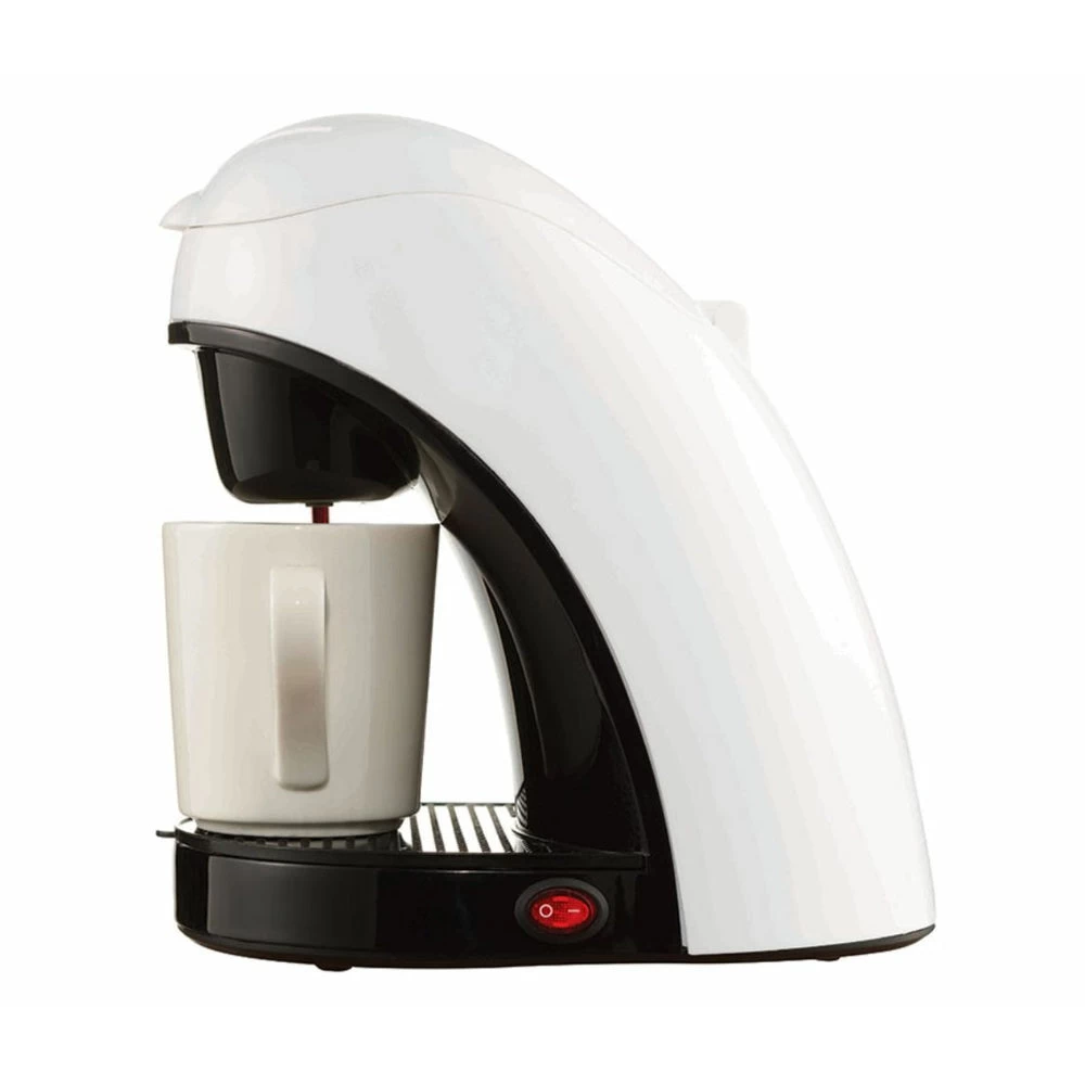 Brentwood 1-Cup Coffee Maker With Mug - White 1 Brentwood 1-Cup Coffee Maker With Mug - White