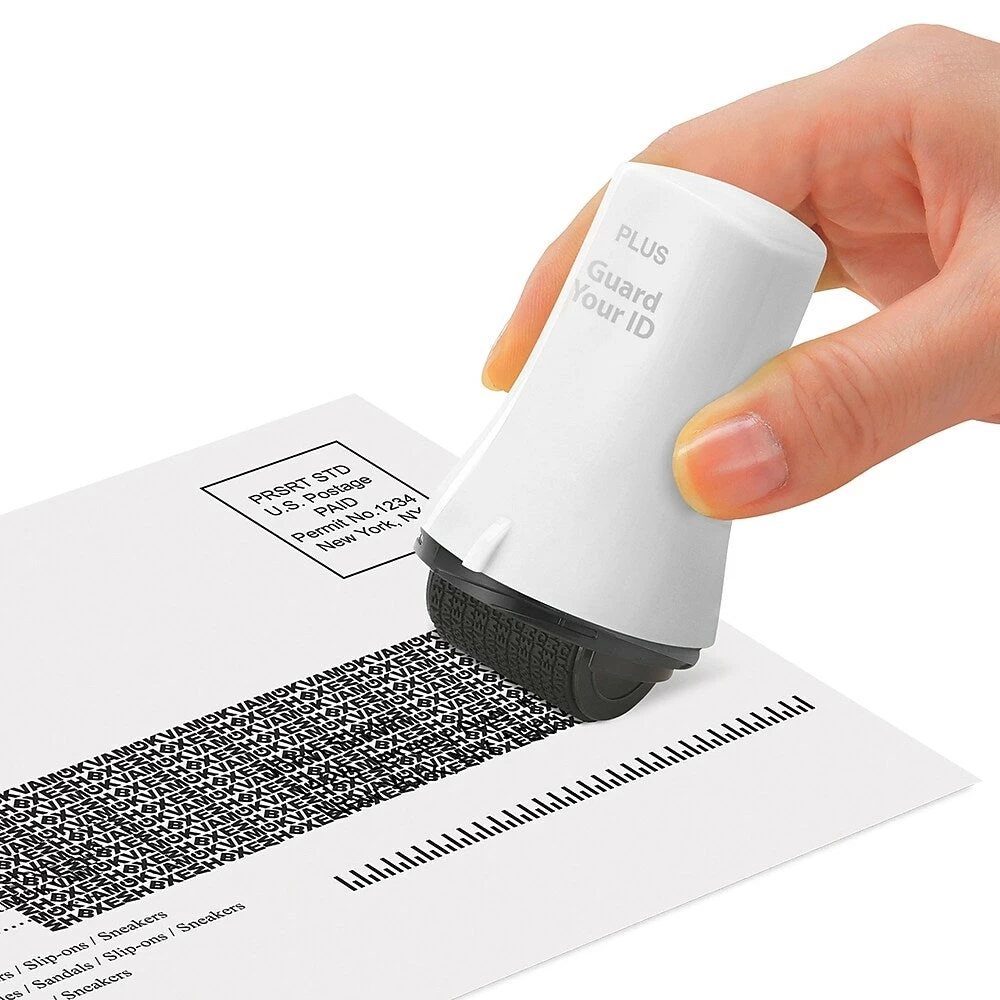 PLUS 'Guard Your ID' Advanced Wide 2.0 Roller, White 4 PLUS 'Guard Your ID' Advanced Wide 2.0 Roller, White - Image 4