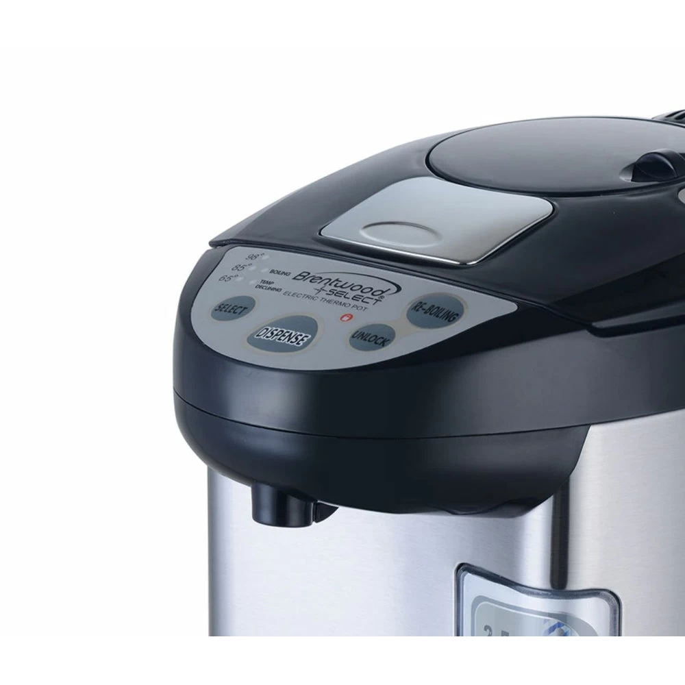 Brentwood Select Electric Hot Water Dispenser - 3.3L - Stainless Steel 2 Brentwood Select Electric Hot Water Dispenser - 3.3L - Stainless Steel - Image 2