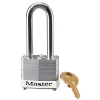 Master Lock Series 3 Laminated Steel Safety Padlocks, White, 1-9/16" Body Width (3LHWHT)