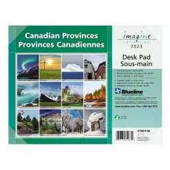Blueline 2023 Canadian Provinces Monthly Desk Pad Calendar - 17"H X 22"W - Bilingual -Professional Office Supply Store 2c4068bf06f50964dffd35a51883561c47b80db5 square3028835 5