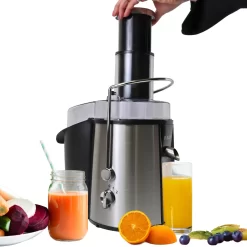 Koolatron Juicin' Juicer, Stainless Steel -Professional Office Supply Store 2e1e9d4bc5e34d0967fc054bc7b060239e4477bb square1798539 4