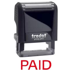 Trodat® Trodat Printy 4911 Climate Neutral Self-Inking Stamp - "PAID"
