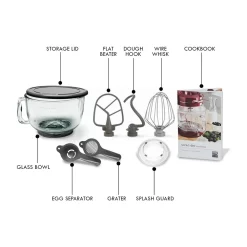 Kenmore Elite Ovation Stand Mixer With Pour-In Top - 5 Qt - Grey -Professional Office Supply Store 32a7f4b1eafbccd8fa9ac005e52a73db6acc2275 square3019210 6