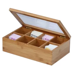 Oceanstar TB1323 Bamboo Tea Box -Professional Office Supply Store 33ea60800a07cdb7acdd0779faa234ac33fce1e8 square1925813 4