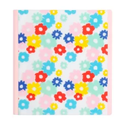 Pep Rally 1" Binder - Flower