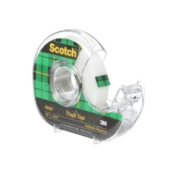 Scotch Magic Tape With Dispenser, 12 Mm X 32.9 M -Professional Office Supply Store 37f5bc8a0887ab94fa6cd626b141154e6a7fa41a square14172 3