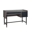 Sauder Harvey Park Desk With Storage - Jet Acacia (428188)