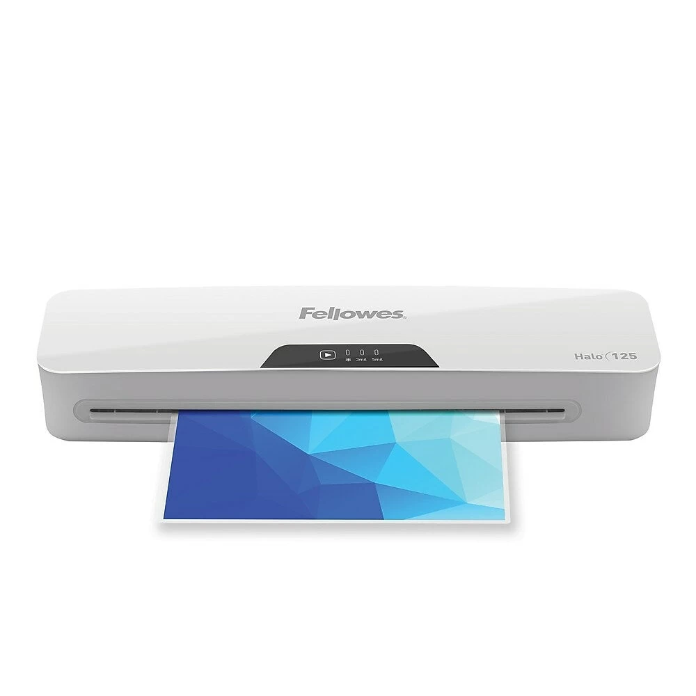 Fellowes Halo 125 Laminator With Pouch Starter Kit (5753101) 3 Fellowes Halo 125 Laminator With Pouch Starter Kit (5753101) - Image 3
