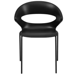 Flash Furniture HERCULES Series Stack Chairs - Black - 5 Pack