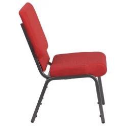 Flash Furniture HERCULES Series 18.5"W Stacking Church Chair With Silver Vein Frame - Red -Professional Office Supply Store 3d2177c4aa158b0bdb64264e82e1fa5b54bc3ace square2607214 3