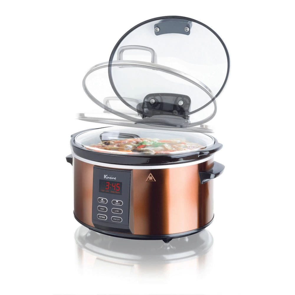 Euro Cuisine SCX6 Programmable Slow Cooker - Copper 3 Euro Cuisine SCX6 Programmable Slow Cooker - Copper - Image 3