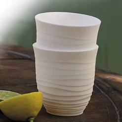 Guzzini Tierra Post Consumer Recycled Plastic Tumblers - 3.5"D X 3.75"H - 11.8 Fl Oz - Milk White - 6 Pack -Professional Office Supply Store 3ef2d5a3dfc8a7d8632de3cb7fa40eee4955ff58 square3063167 4