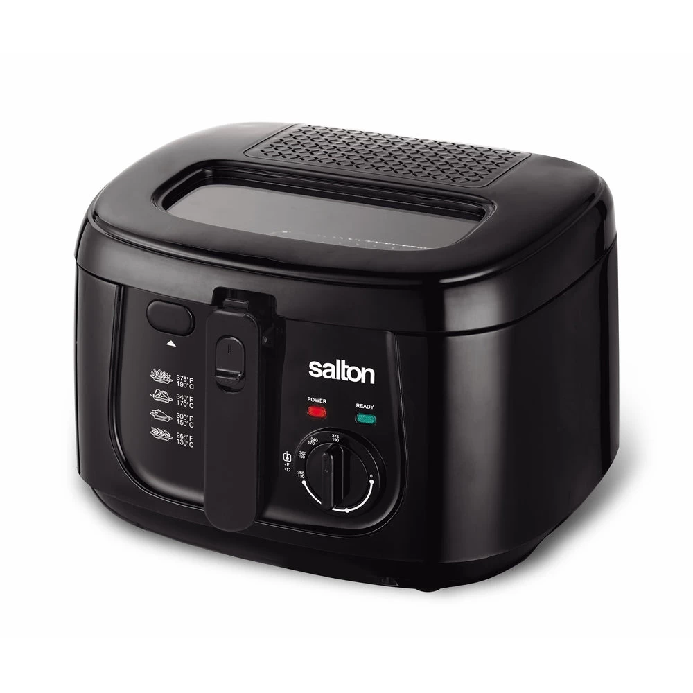 Salton Cool Touch Deep Fryer - Black 1 Salton Cool Touch Deep Fryer - Black