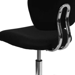 Flash Furniture Mid-Back Mesh Padded Swivel Task Chair With Chrome Base - Black -Professional Office Supply Store 42bbde784ef0adc1e4ecfb4f865e6b129014b3fb square201059 5
