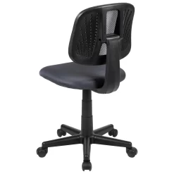 Flash Furniture Flash Fundamentals Mid-Back Grey Mesh Swivel Task Office Chair With Pivot Back, BIFMA Certified -Professional Office Supply Store 46d3b287585a2dd044e5310ae2ab1ad9d9a1fd1f square2976072 4