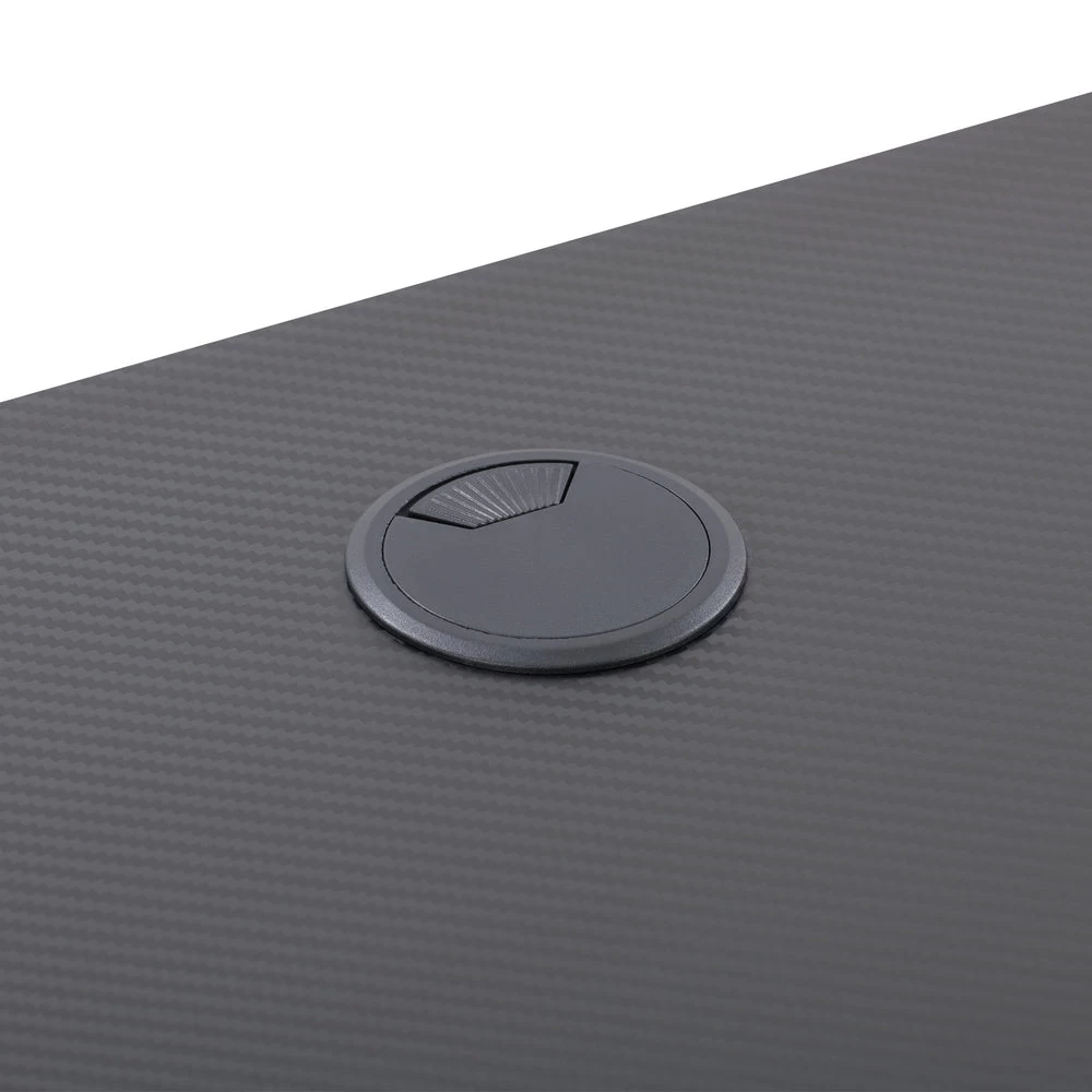 CorLiving Conqueror Gaming Desk - Black And Red 7 CorLiving Conqueror Gaming Desk - Black And Red - Image 7