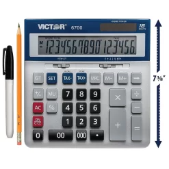 Victor 6700 16 Digit Extra Large Desktop Calculator -Professional Office Supply Store 492f43df63e804f5faf55a6591d2d53df6224e17 square2768193 3