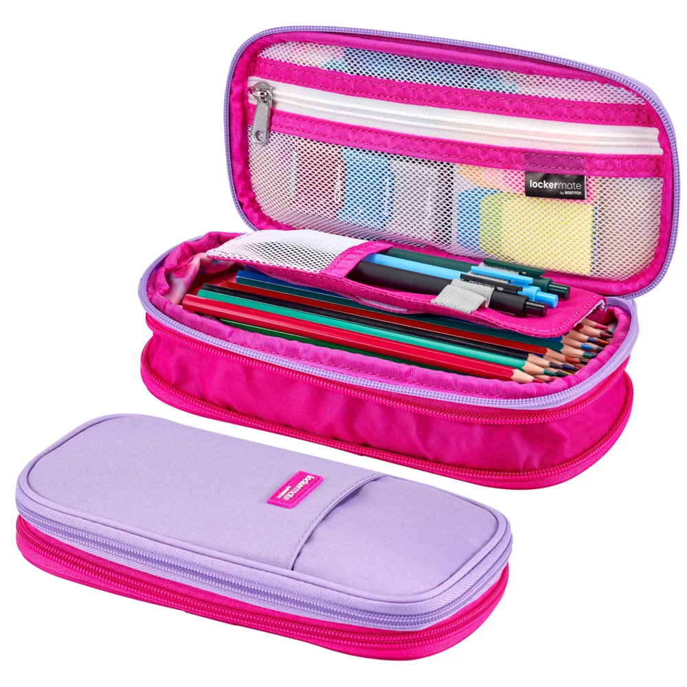 LockerMate Expandable Pencil Pouch - Watercolors 1 LockerMate Expandable Pencil Pouch - Watercolors