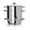 Euro Cuisine EC9500 Stove Top Juicer, Stainless Steel