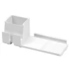 Bostitch Office Konnect Desk Organizer Power Base With Phone Stand - White