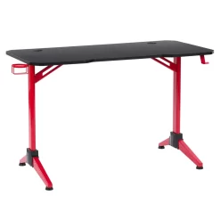 CorLiving Conqueror Gaming Desk - Black And Red