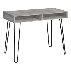 Monarch Specialties - 7773 Computer Desk - Home Office - Laptop - Storage Drawers - 40"L - Work - Metal - Grey