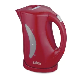 SALTON Cordless Jug Kettle 1.7 Liter, Red