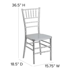 Flash Furniture HERCULES PREMIUM Series Silver Resin Stacking Chiavari Chair -Professional Office Supply Store 56025397c64f93105371eaea1a319f69e18f5d47 square2904480 8
