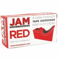 JAM Paper Office & Desk Sets, Stapler Tape Dispenser, Red (3378RE) -Professional Office Supply Store 576da1d9409bbf091e36245a71a5716e22ed4da6 square2478404 4