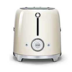 SMEG 50's Style 2 Slice Toaster, Cream (TSF01CRUS) -Professional Office Supply Store 5846a60cc892b7c5b07d07bdc2863874b789d24a square2966467 3