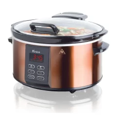 Euro Cuisine SCX6 Programmable Slow Cooker - Copper