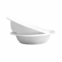 Globe Commercial Products 32 Oz Round Bagasse Bowls - 500 Pack