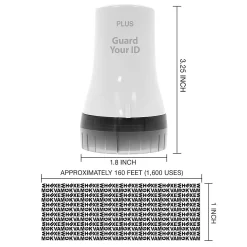 PLUS 'Guard Your ID' Advanced Wide 2.0 Roller, White 11 PLUS 'Guard Your ID' Advanced Wide 2.0 Roller, White -Professional Office Supply Store 5cdb903d66830fa91d8fad3749aaac70c8c168fc square2970312 6