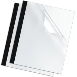 Fellowes Thermal Presentation Covers, 3/8", Black, 20 Pack (5256102) 7 Fellowes Thermal Presentation Covers, 3/8", Black, 20 Pack (5256102) -Professional Office Supply Store 5f162474ae05695c67510ba99388f3429a6a2501 square2884772 4